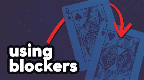 what are blockers in poker.